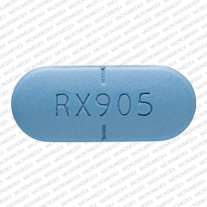 Valacyclovir hydrochloride 1 gram RX 905 Front