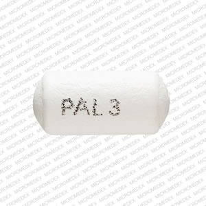 Paliperidone extended-release 3 mg PAL 3