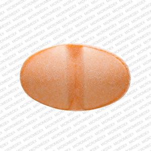 604 Pill Peach Oval 9mm - Pill Identifier