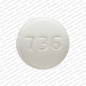 Bupropion hydrochloride extended-release (SR) 100 mg 736 Front
