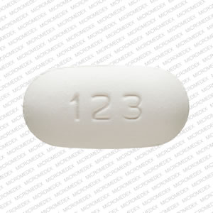 RDY 123 Pill White Capsule/Oblong - Pill Identifier