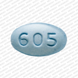 Alprazolam 1 mg 605 Front