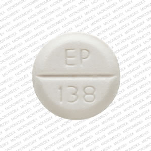 Benztropine mesylate 2 mg EP 138 Front