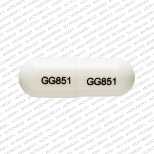 Ampicillin trihydrate 500 mg GG 851 GG 851