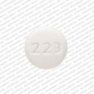 Oxycodone hydrochloride 5 mg 223 Front