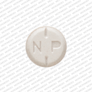 Pill N P 14 Gray Round is Oxycodone Hydrochloride