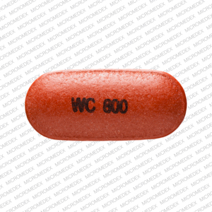 Mesalamine delayed-release 800 mg WC 800 Front
