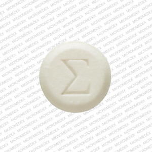 Amiloride hydrochloride 5 mg E 5 Front