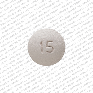 Oxycontin 15 mg OP 15 Back