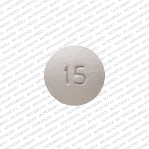 Oxycontin 15 mg OP 15 Back