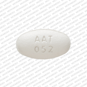 Amlodipine besylate and atorvastatin calcium 5 mg / 20 mg AAT 052 Front