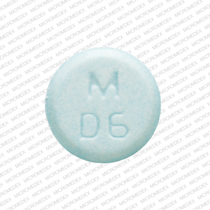 Dicyclomine hydrochloride 20 mg M D6 Front