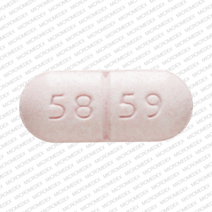 Metaxalone 800 mg M 58 59 Back