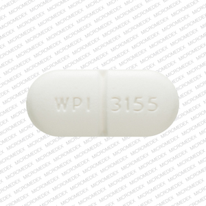 Modafinil 200 mg WPI 3155 Front