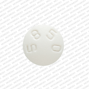 Escitalopram oxalate 5 mg 5850 Logo 5 Front