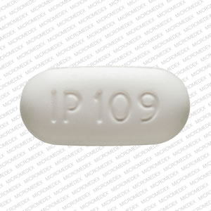 Acetaminophen and hydrocodone bitartrate 325 mg / 5 mg IP 109 Front