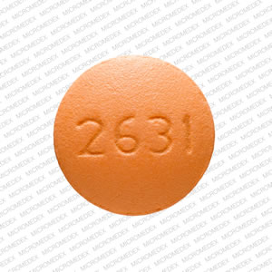 Cyclobenzaprine hydrochloride 5 mg V 2631 Back