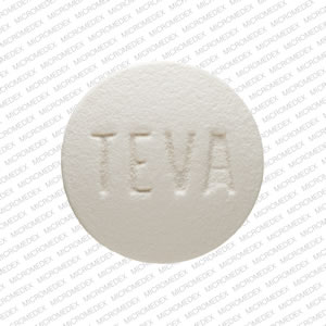 Olanzapine 7.5 mg TEVA 5769 Front
