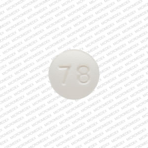 Zolpidem tartrate 5 mg E 78 Back