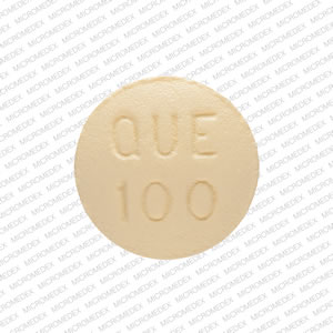 Quetiapine fumarate 100 mg APO QUE 100 Back