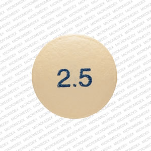 Onglyza saxagliptin 2.5 mg 4214 2.5 Front