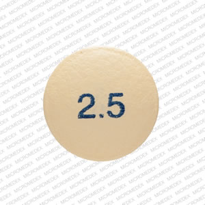 Onglyza saxagliptin 2.5 mg 4214 2.5 Front
