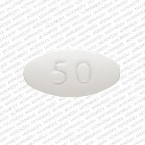 Savella milnacipran 50 mg FL 50 Back