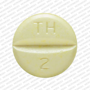 Hydrochlorothiazide and triamterene 50 mg / 75 mg MYLAN TH 2 Back