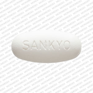 Pill SANKYO C15 White Oval is Benicar