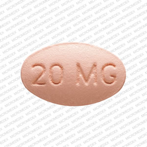 Celexa 20 mg F P 20 MG Back