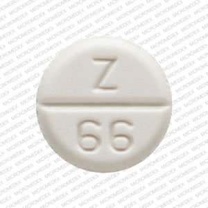 Pill Z 66 White Round is Atenolol
