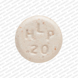 Pravastatin sodium 20 mg HLP 20 Back