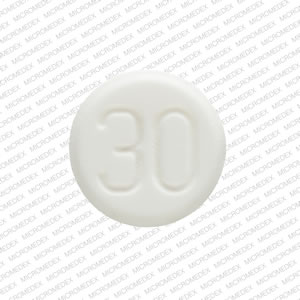 Pioglitazone hydrochloride 30 mg ACTOS 30 Back