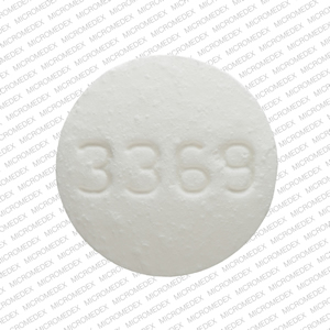 Acetaminophen, butalbital and caffeine 325 mg / 50 mg / 40 mg WATSON 3369 Back