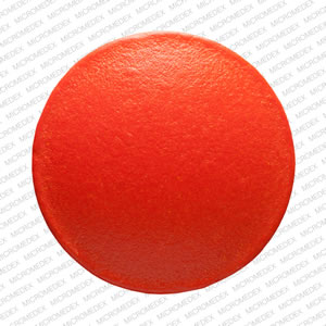 U 128 Pill Orange Round 7mm - Pill Identifier