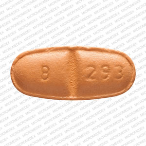 Oxcarbazepine 300 mg B 293 Front