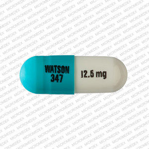 Hydrochlorothiazide 12.5 mg WATSON 347 12.5 mg