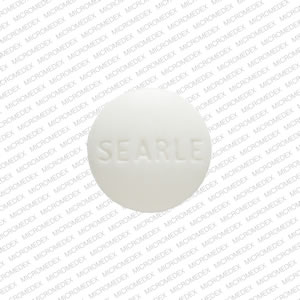 Atropine sulfate and diphenoxylate hydrochloride 0.025 mg / 2.5 mg SEARLE 61 Front