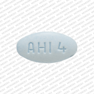 Glimepiride 4 mg AHI 4 Front
