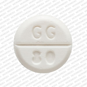 Furosemide 80 mg GG 80 Front