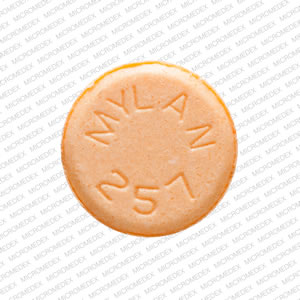 Haloperidol 1 mg MYLAN 257 Front