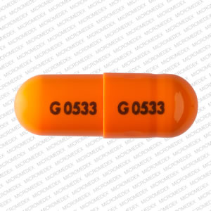 Fenofibrate (micronized) 200 mg G 0533 G 0533