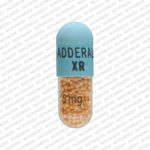 Adderall XR 5 mg ADDERALL XR 5 mg