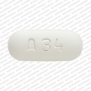 Cefuroxime axetil 500 mg A34 Front