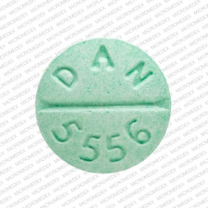 Propranolol hydrochloride 40 mg 40 DAN 5556 Front