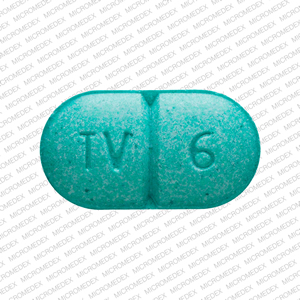 Warfarin sodium 6 mg TV 6 1718 Front