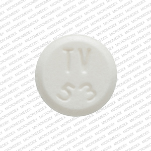 Buspirone hydrochloride 5 mg TV 53 Front