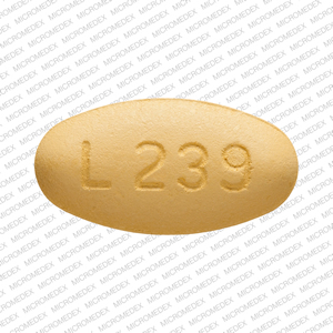 Hydrochlorothiazide and valsartan 25 mg / 320 mg L239 Front