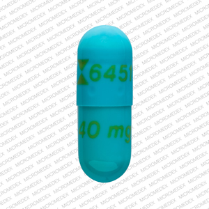 Esomeprazole magnesium delayed-release 40 mg Logo 6451 40 mg