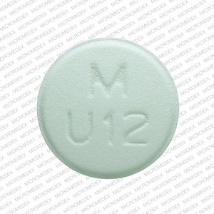 Pill M U12 Green Round is Bupropion Hydrochloride Extended Release (SR)